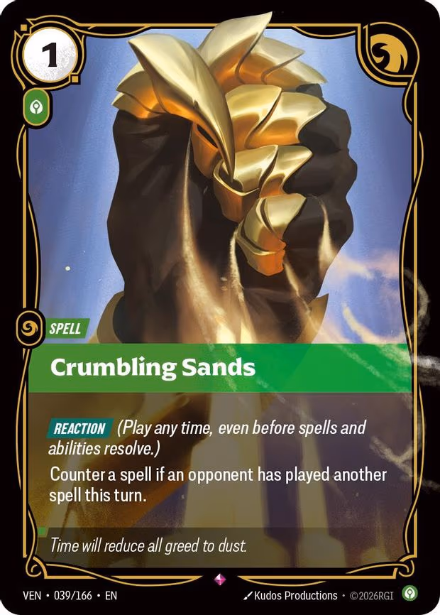 Crumbling Sands - Rare (039/166)