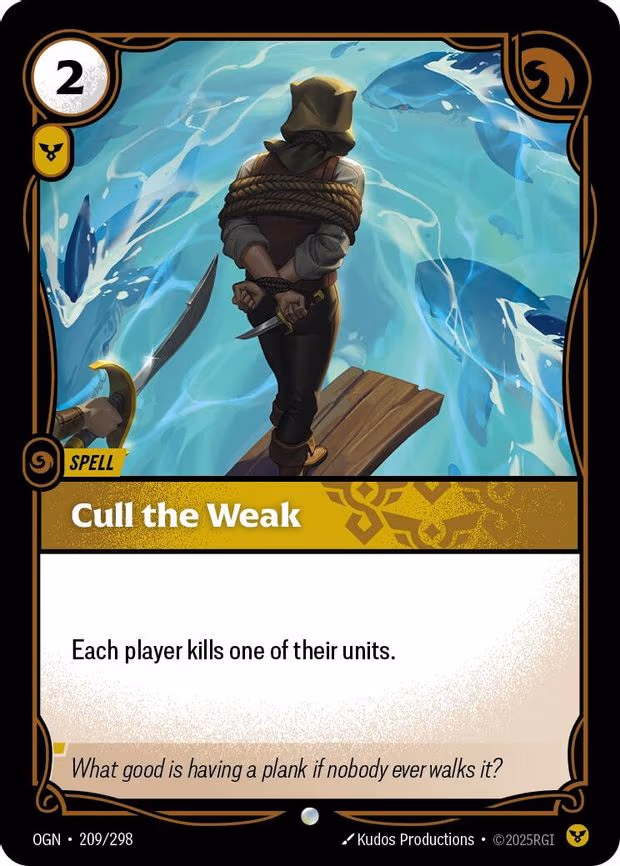 Cull the Weak - Common (209/298)
