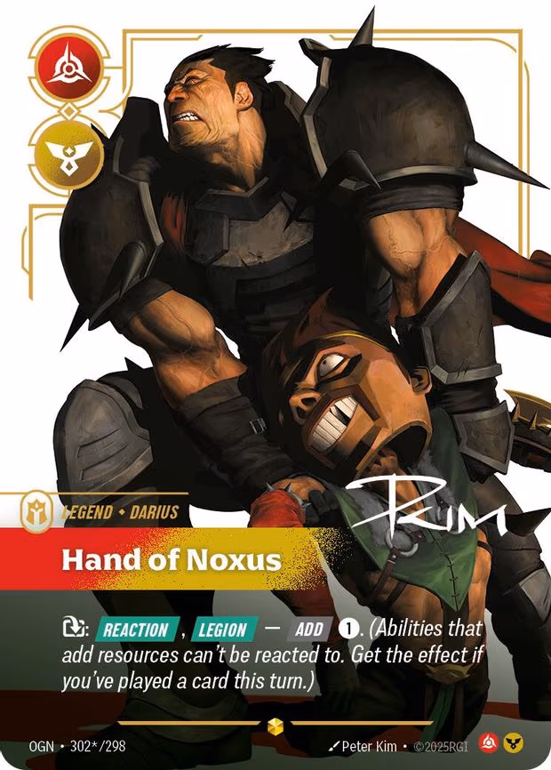 Darius - Hand of Noxus (Signature)