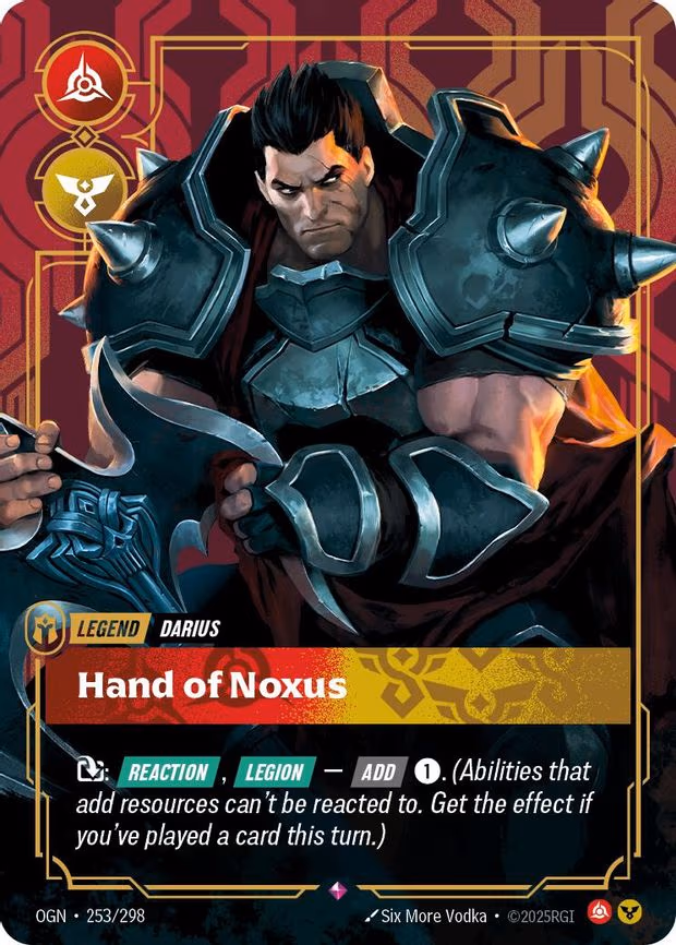 Darius - Hand of Noxus - Rare (253/298)