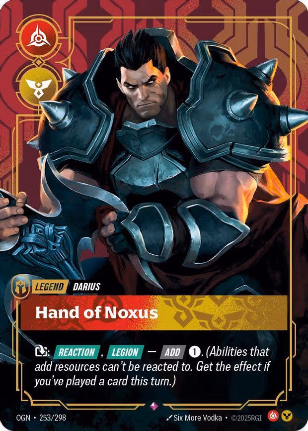 Darius - Hand of Noxus (Metal) (Best Of) - Promo (253/298)