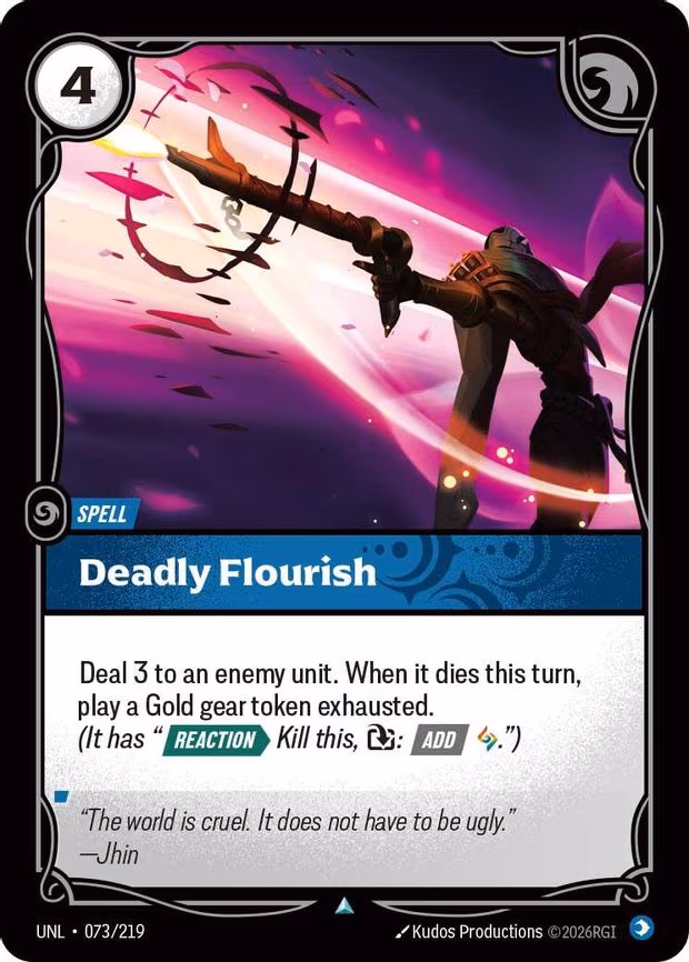 Deadly Flourish - Uncommon (073/219)