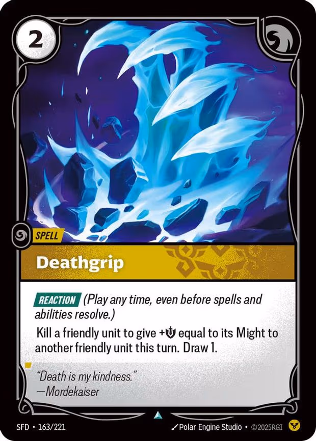 Deathgrip - Uncommon (163/221)