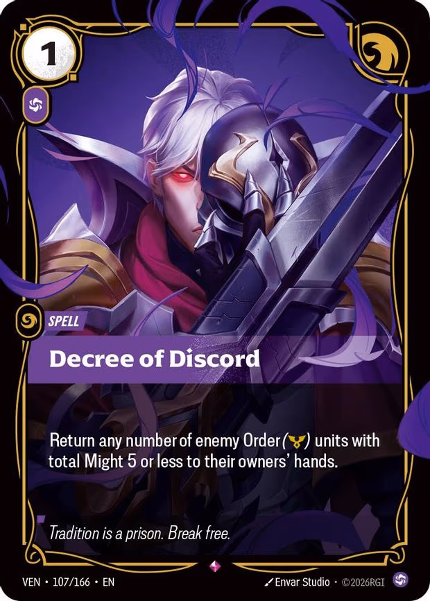 Decree of Discord - Rare (107/166)