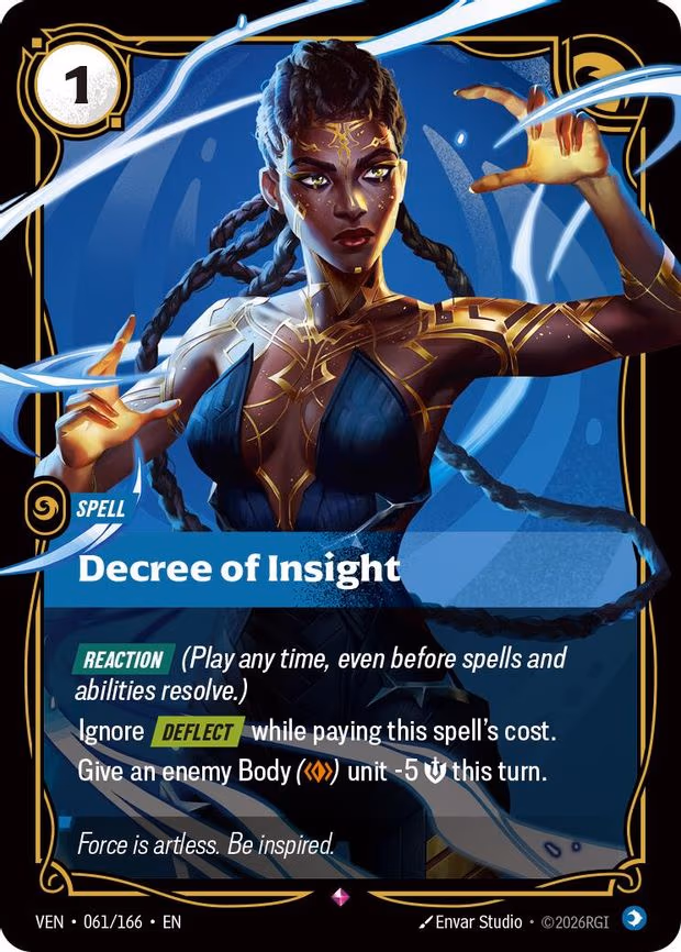 Decree of Insight - Rare (061/166)