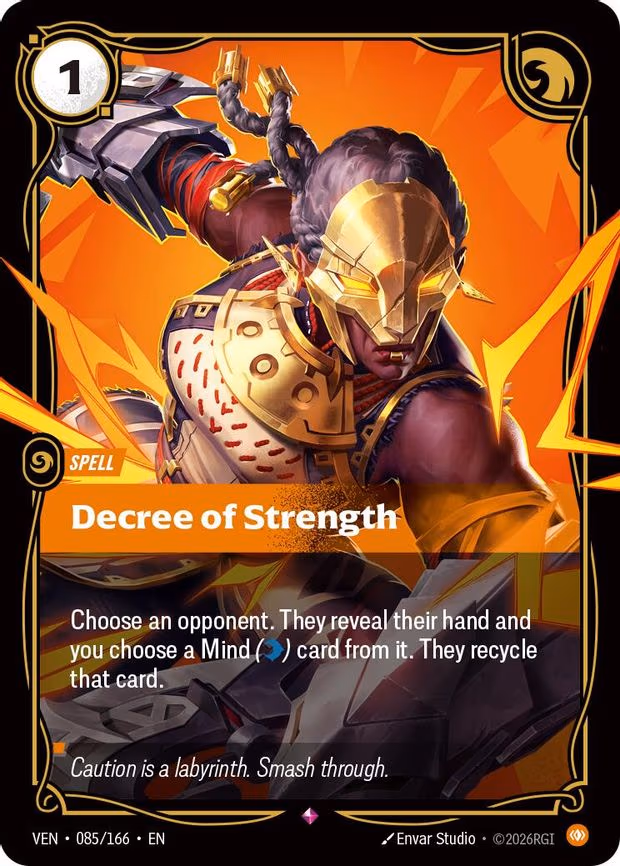 Decree of Strength - Rare (085/166)