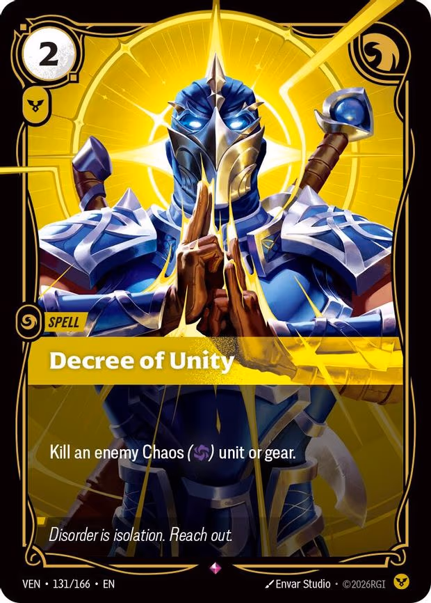 Decree of Unity - Rare (131/166)