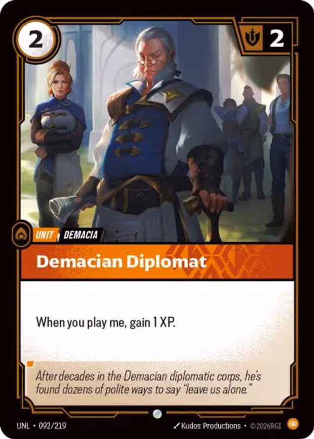Demacian Diplomat - Common (092/219)