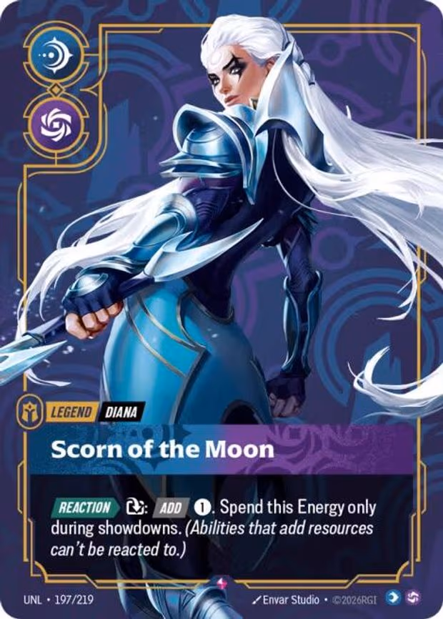 Diana - Scorn of the Moon - Rare (197/219)
