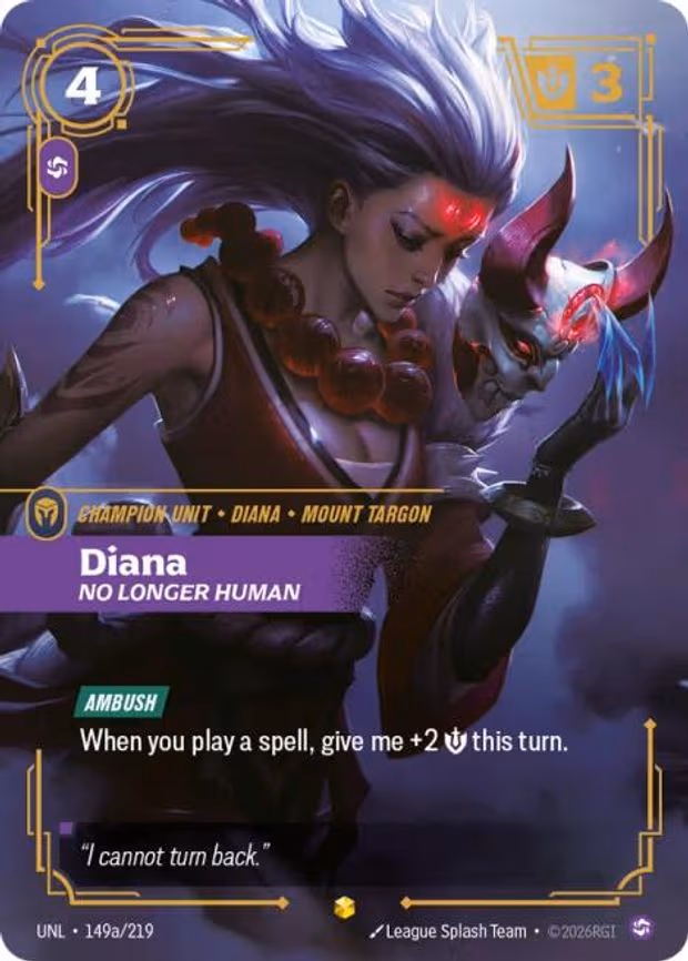 Diana - No Longer Human - Showcase (149a/219)