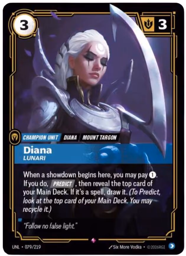 Diana - Lunari - Rare (079/219)