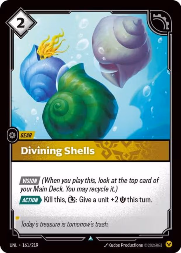 Divining Shells - Uncommon (161/219)