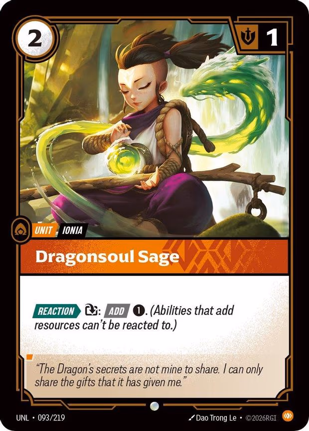 Dragonsoul Sage - Common (093/219)