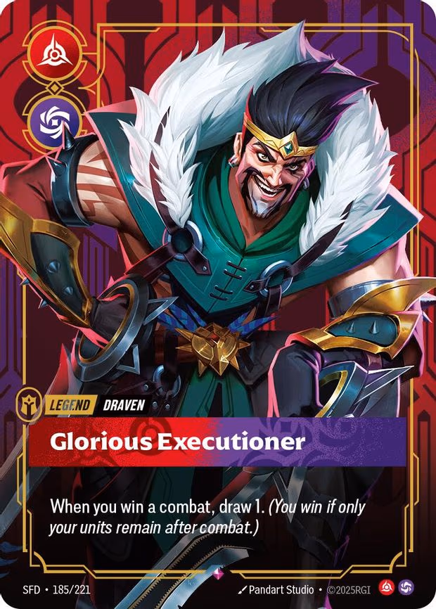Draven - Glorious Executioner - Rare (185/221)