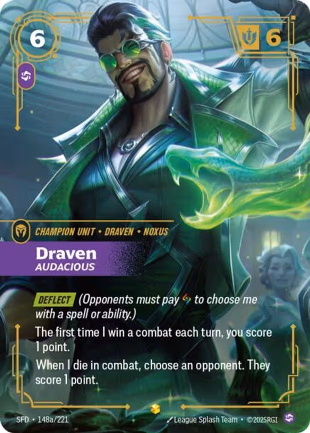 Draven - Audacious - Showcase (148a/221)