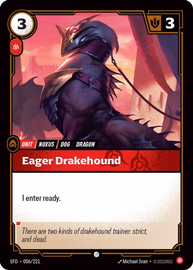Eager Drakehound - Common (006/221)