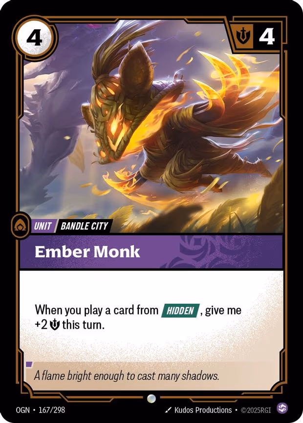 Ember Monk - Common (167/298)