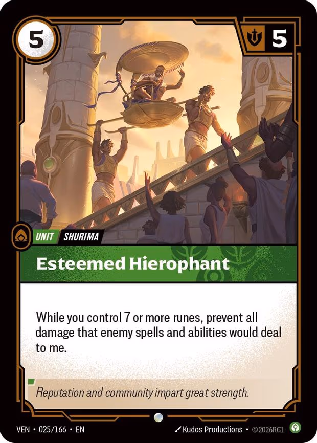 Esteemed Hierophant - Common (025/166)