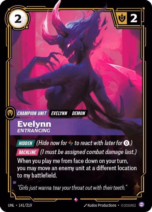 Evelynn - Entrancing - Rare (141/219)