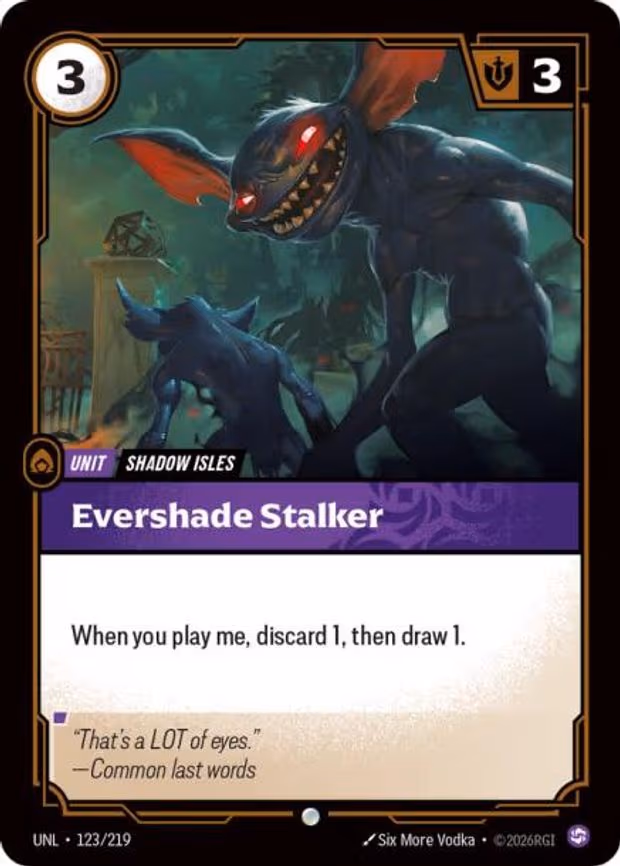 Evershade Stalker - Common (123/219)