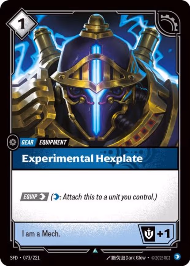 Experimental Hexplate - Uncommon (073/221)