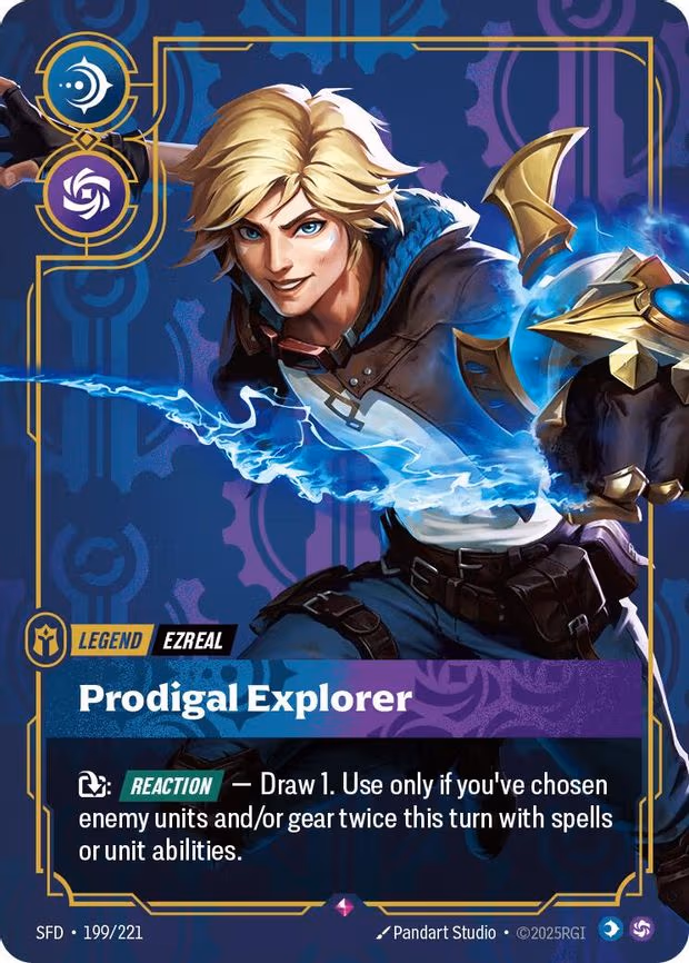 Ezreal - Prodigal Explorer - Rare (199/221)