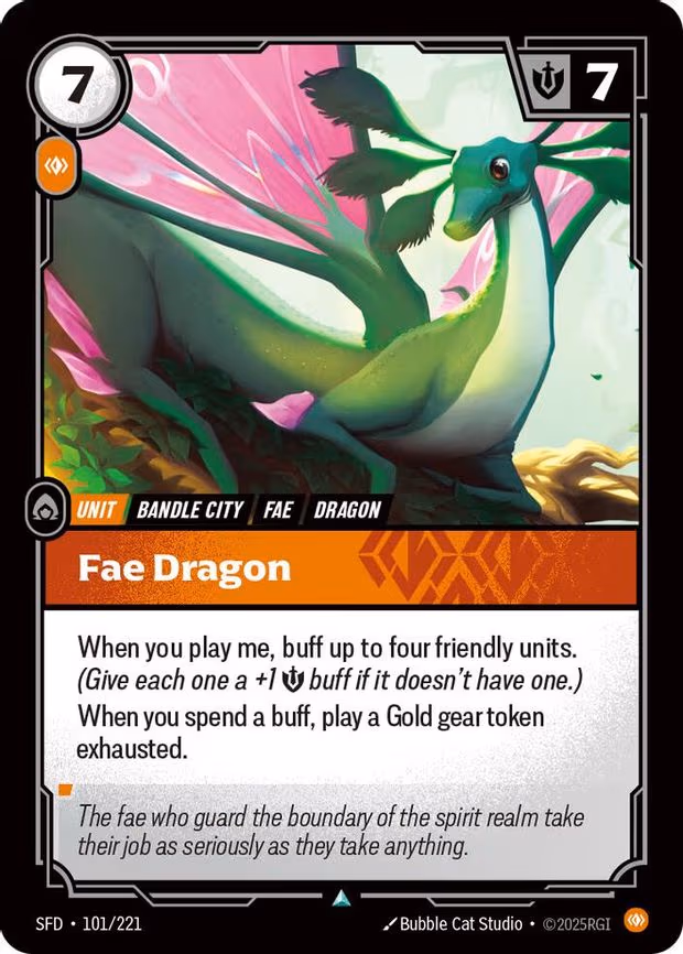 Fae Dragon - Uncommon (101/221)