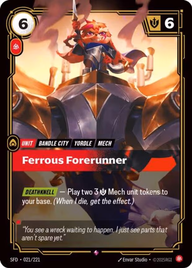 Ferrous Forerunner - Rare (021/221)