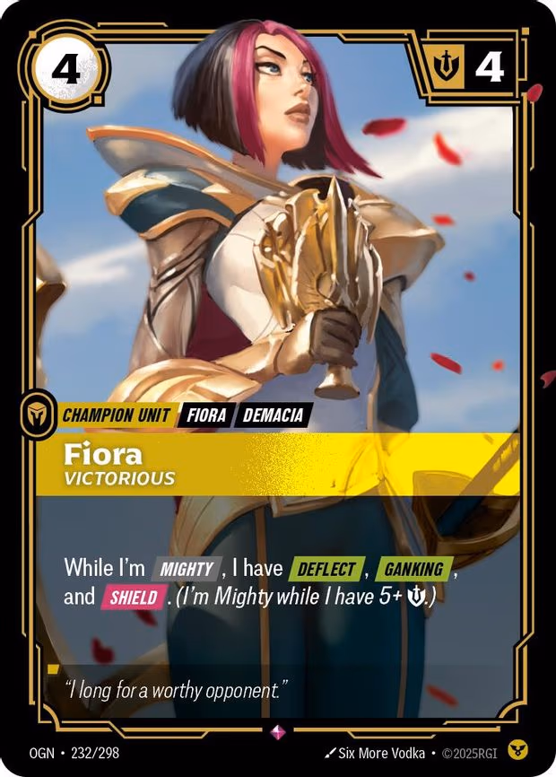 Fiora - Victorious - Rare (232/298)