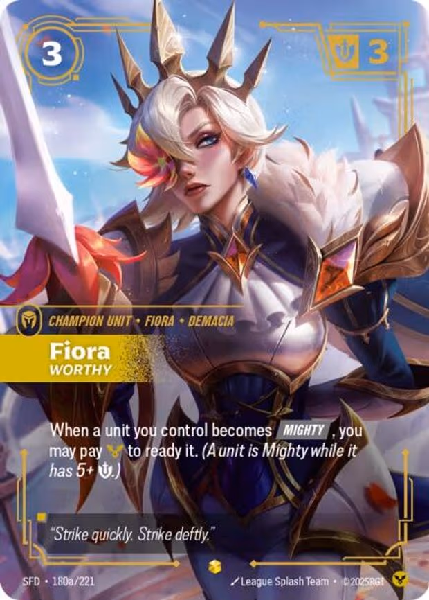 Fiora - Worthy - Showcase (180a/221)