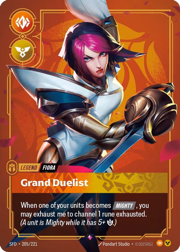 Fiora - Grand Duelist - Rare (205/221)