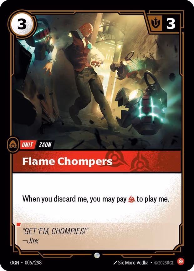 Flame Chompers - Common (006/298)
