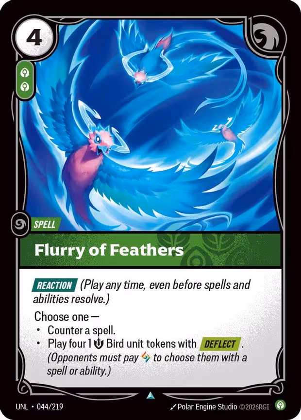 Flurry of Feathers - Uncommon (044/219)