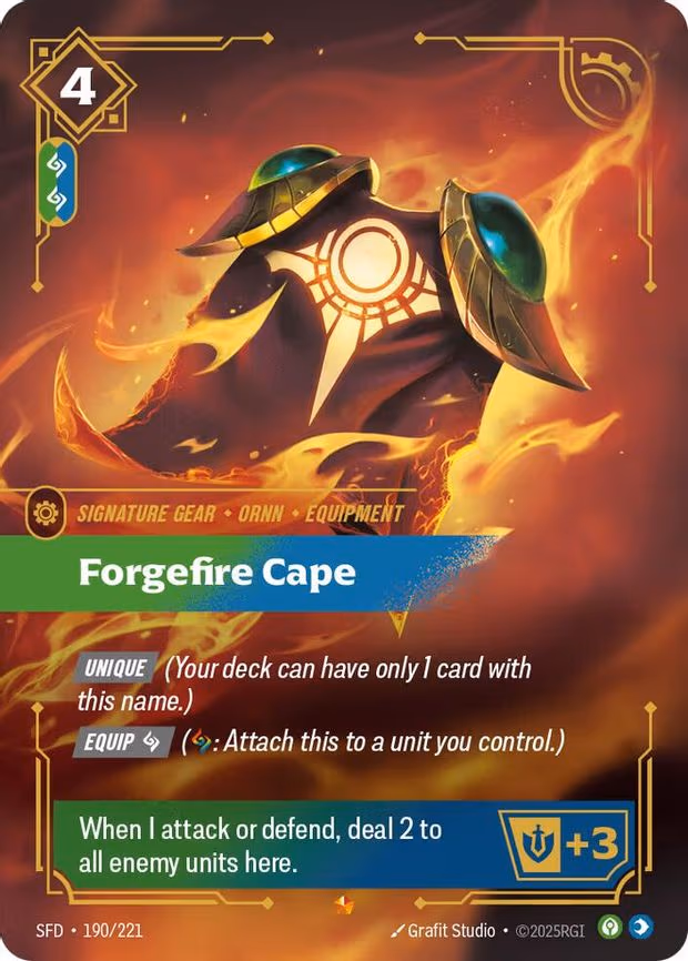 Forgefire Cape - Epic (190/221)