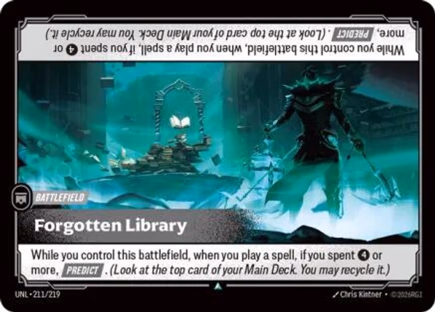 Forgotten Library - Uncommon (211/219)