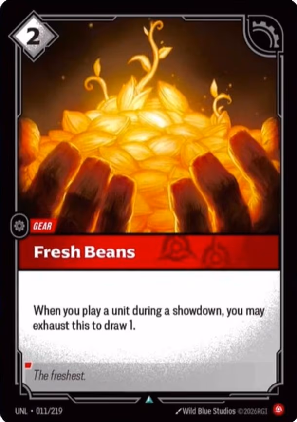 Fresh Beans - Uncommon (011/219)