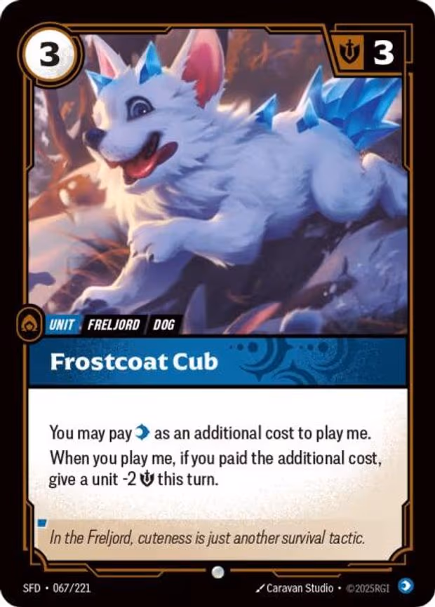 Frostcoat Cub - Common (067/221)