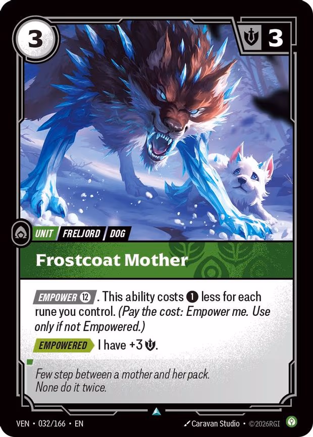 Frostcoat Mother - Uncommon (032/166)