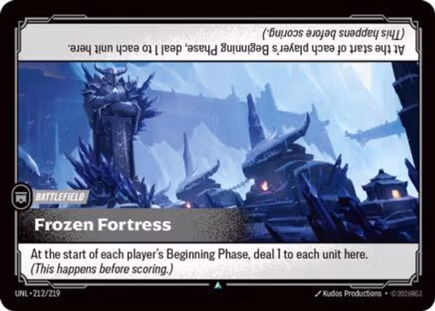 Frozen Fortress - Uncommon (212/219)