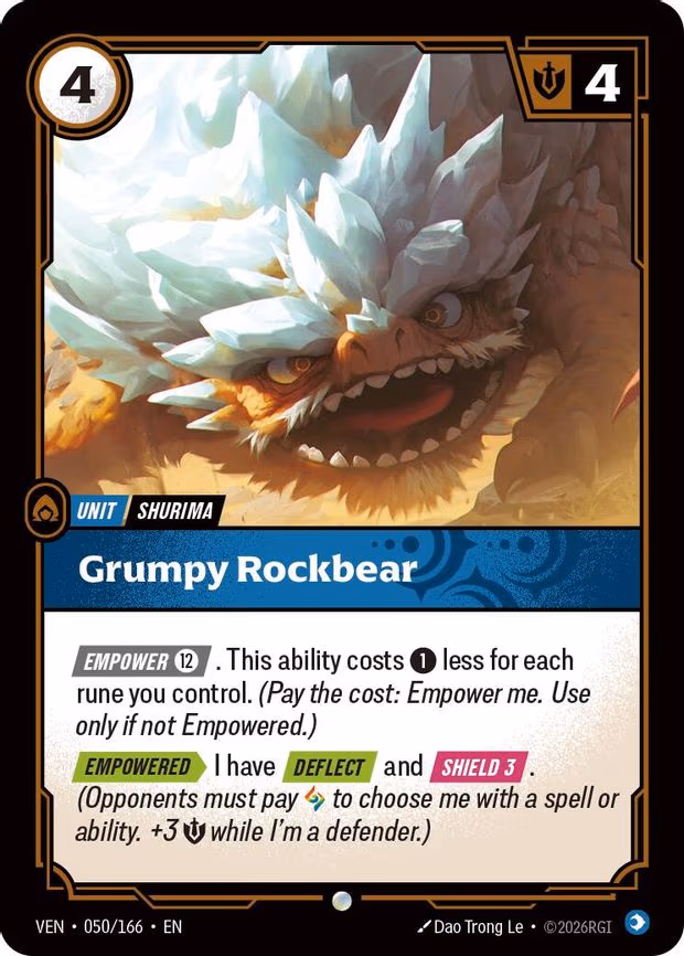 Grumpy Rockbear - Common (050/166)