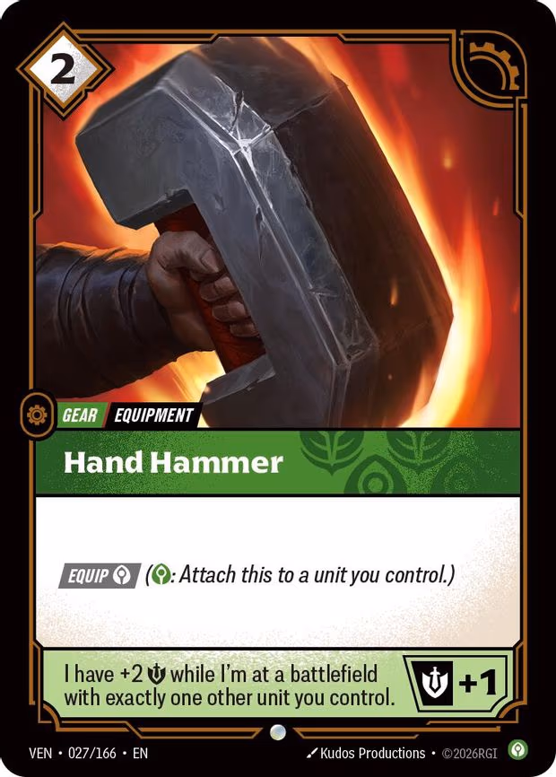 Hand Hammer - Common (027/166)