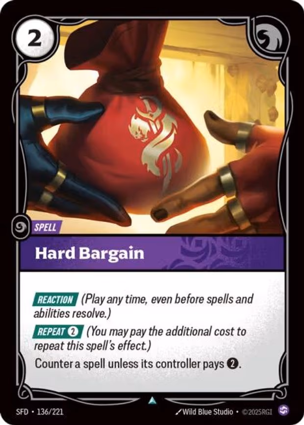 Hard Bargain - Uncommon (136/221)