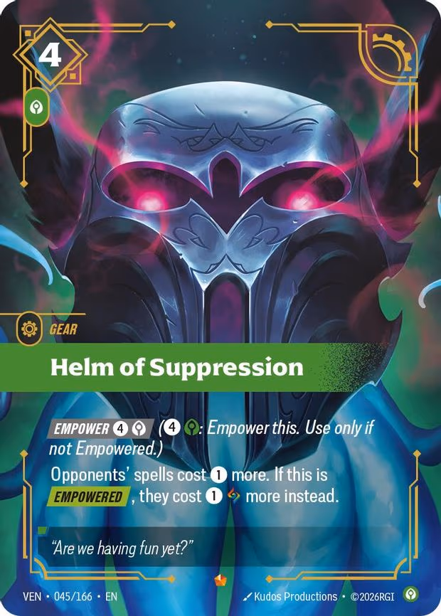 Helm of Suppression - Epic (045/166)