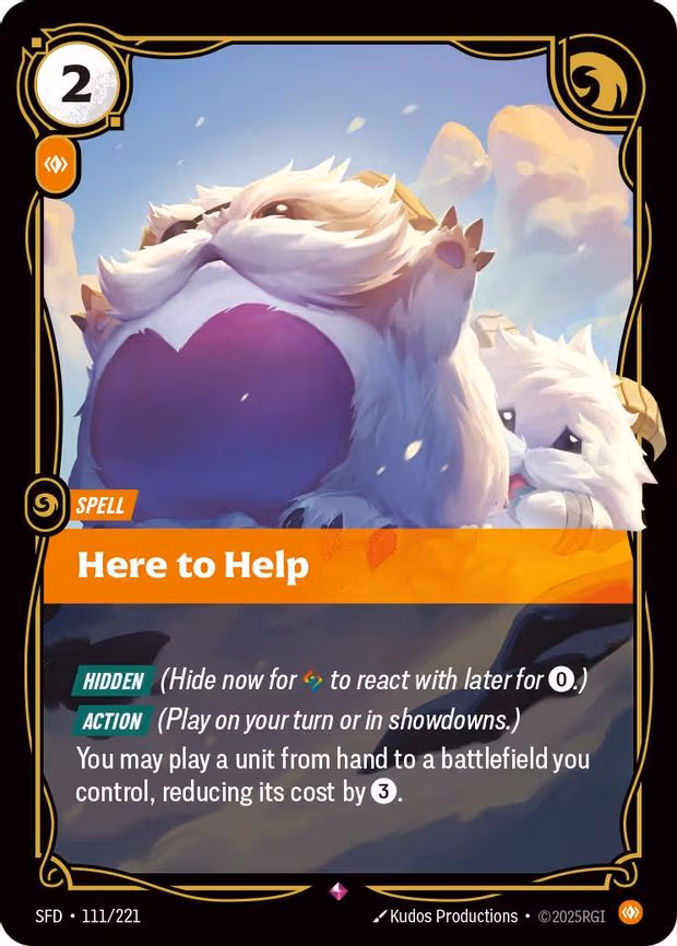 Here to Help - Rare (111/221)
