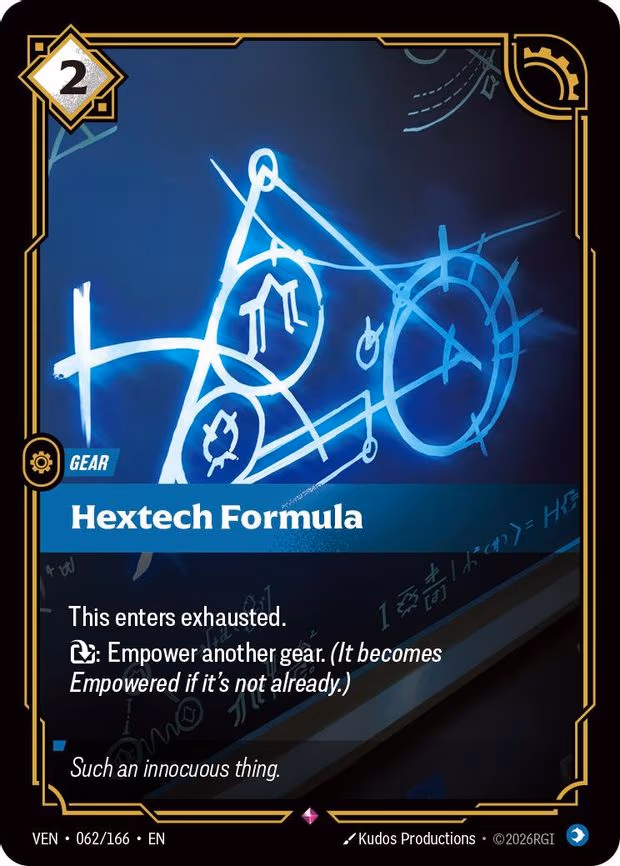 Hextech Formula - Rare (062/166)