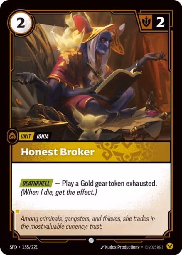 Honest Broker - Common (155/221)
