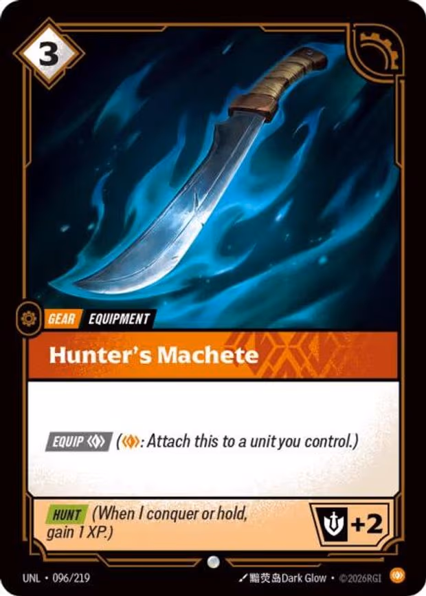 Hunter's Machete - Common (096/219)