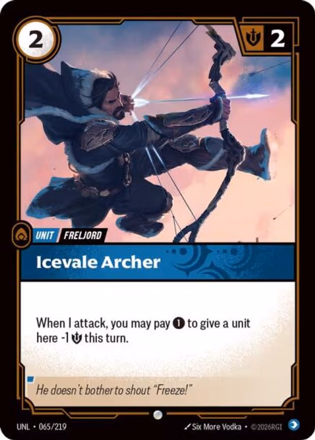 Icevale Archer - Common (065/219)