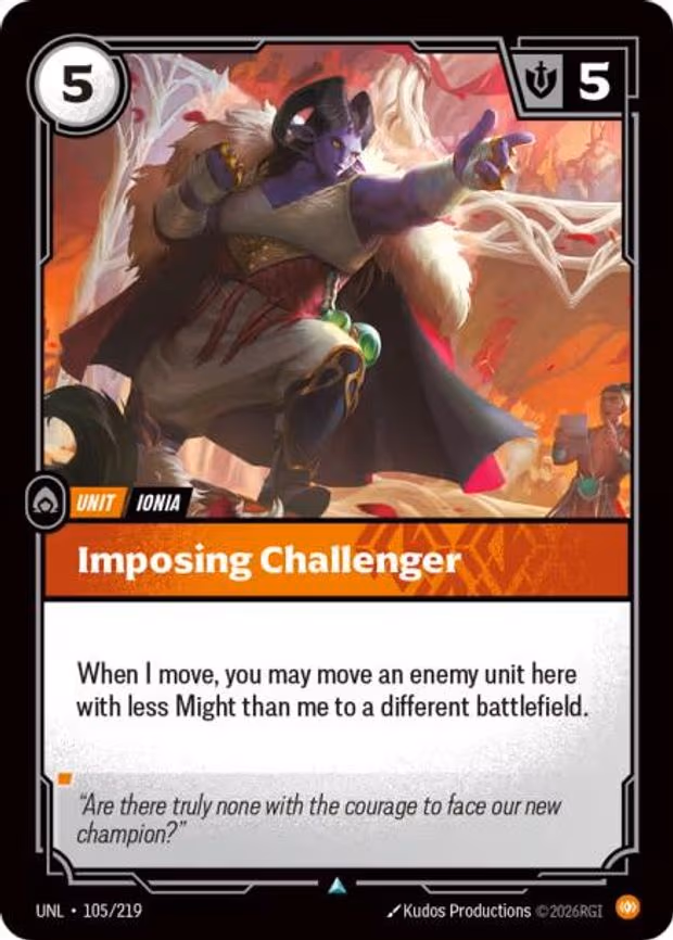 Imposing Challenger - Uncommon (105/219)