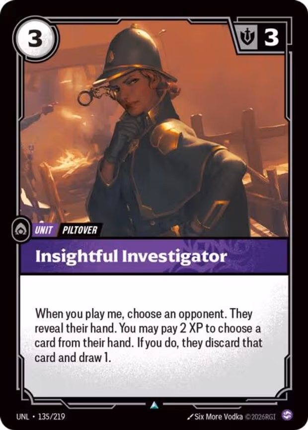 Insightful Investigator - Uncommon (135/219)
